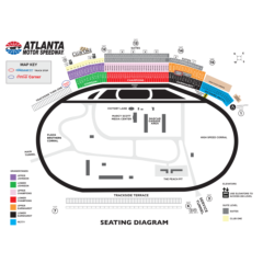 AMS Grandstand Map